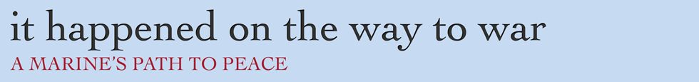 it happened on the way to war: a marine's path to peace